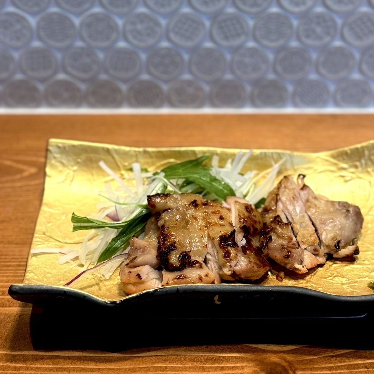 炭火で焼く本格派