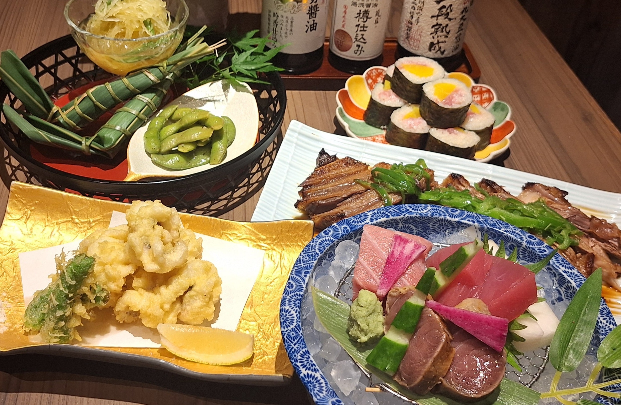 祇園祭限定コースとセット
