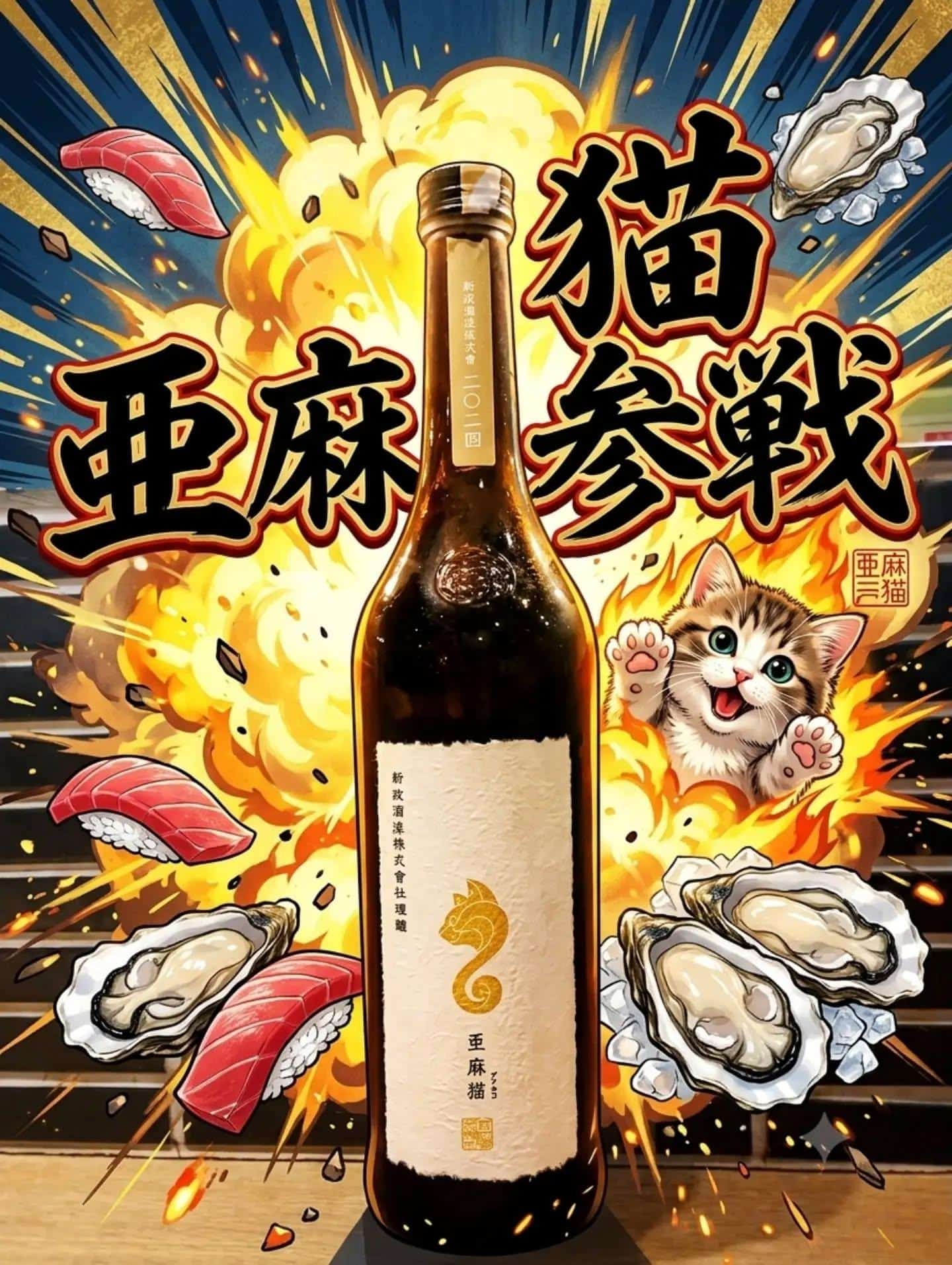 関東の日本酒&新○、亜○猫参戦の日＠品川日本酒/品川飲み放題